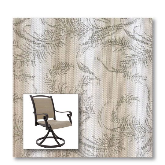 Two piece patio chair slings.