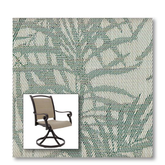 Two piece patio chair slings.
