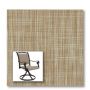 Two piece patio chair slings.