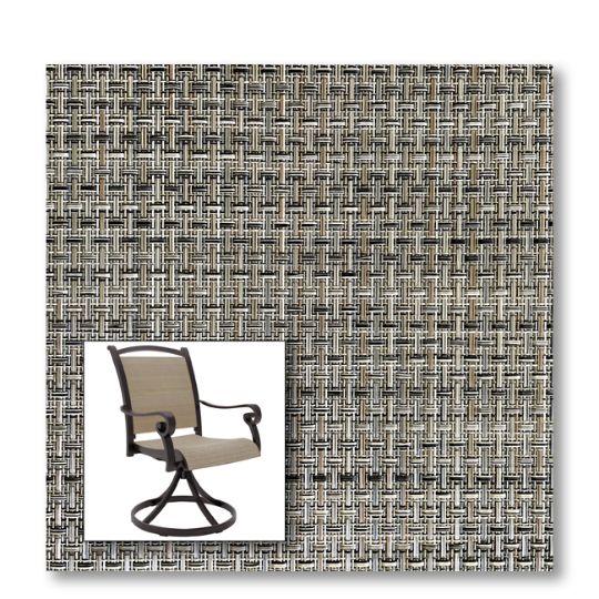 Two piece patio chair slings.