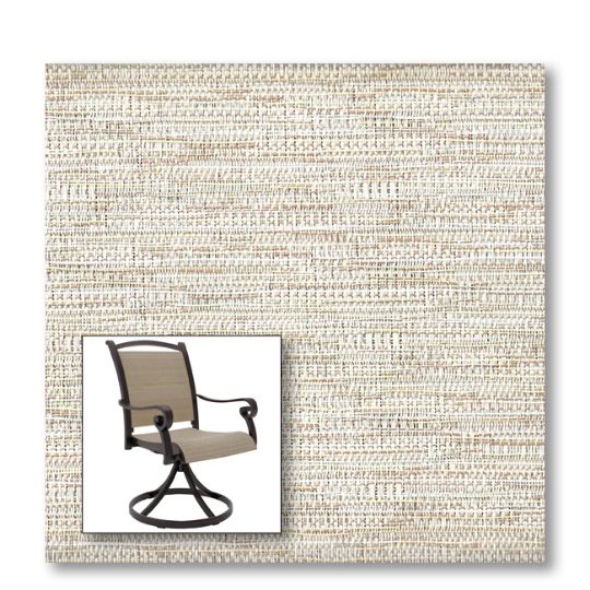Two piece patio chair slings.