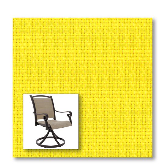 Two piece patio chair slings.