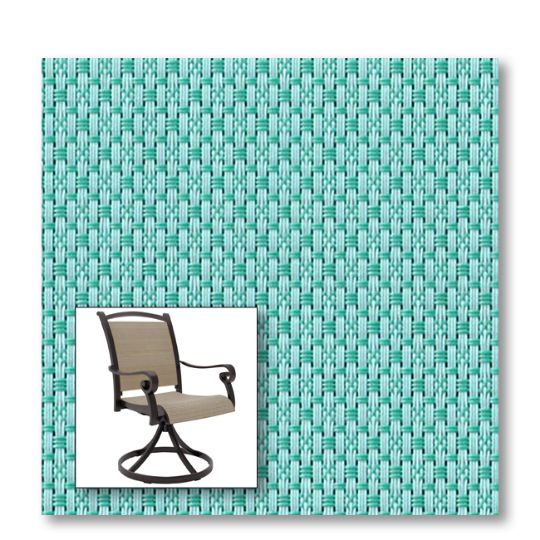 Two piece patio chair slings.