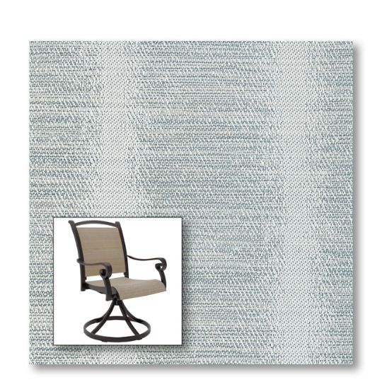 Two piece patio chair slings.