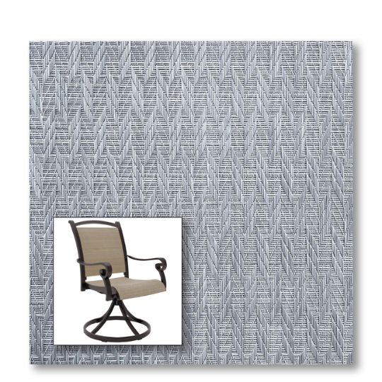 Two piece patio chair slings.