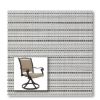 Two piece patio chair slings.