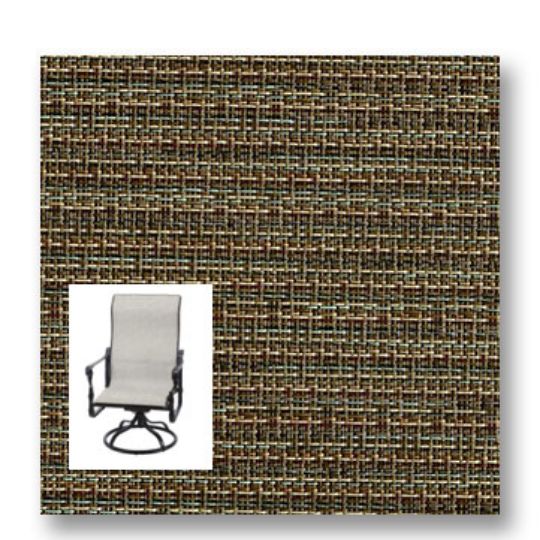 Twitchell Textilene Sunsure Durango Patio Chair Replacement Sling Fabric