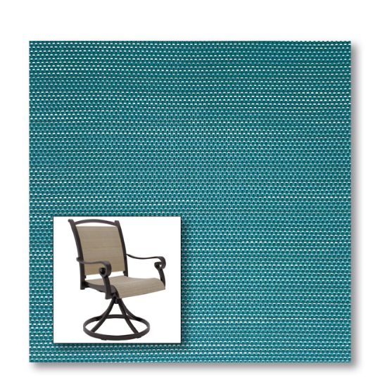 Two piece patio chair slings.
