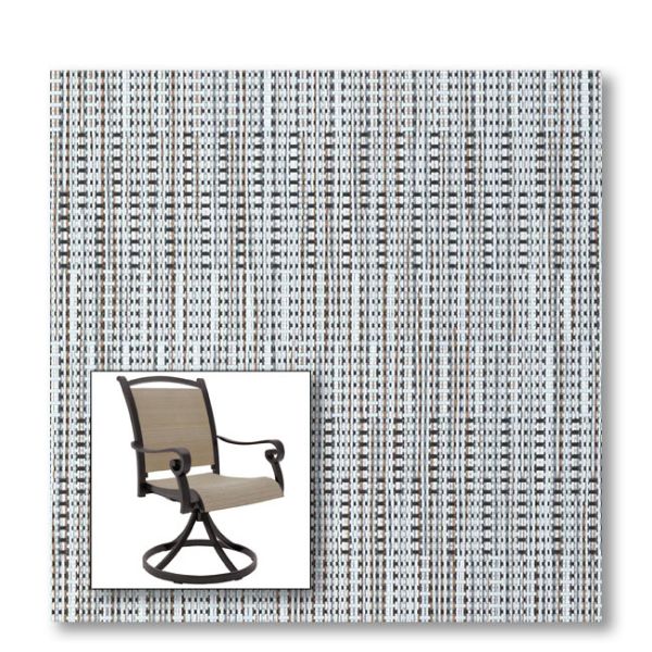 Two piece patio chair slings.