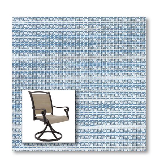 Two piece patio chair slings.