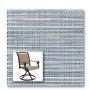 Two piece patio chair slings.