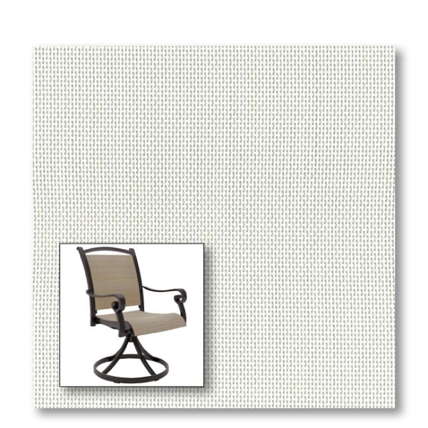 Two piece patio chair slings.