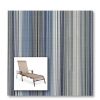 Two piece patio chair slings.