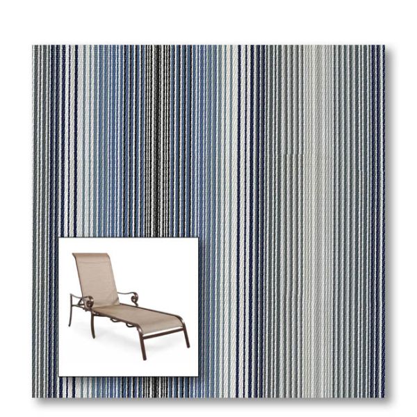 Two piece patio chair slings.
