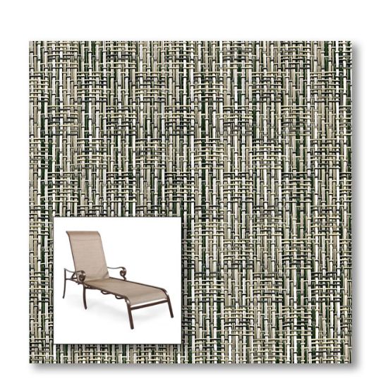 Two piece patio chair slings.