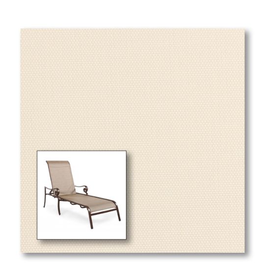 Two piece patio chair slings.
