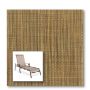 Two piece patio chair slings.