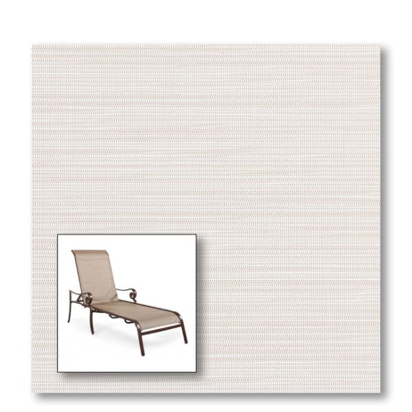 Two piece patio chair slings.