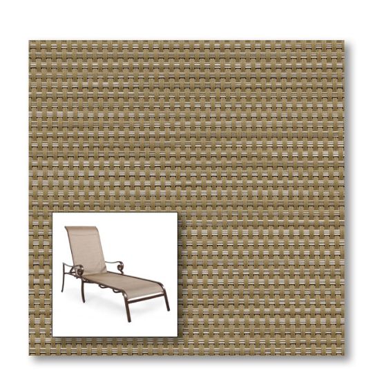 Two piece patio chair slings.