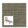Two piece patio chair slings.