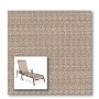 Two piece patio chair slings.