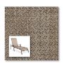 Two piece patio chair slings.