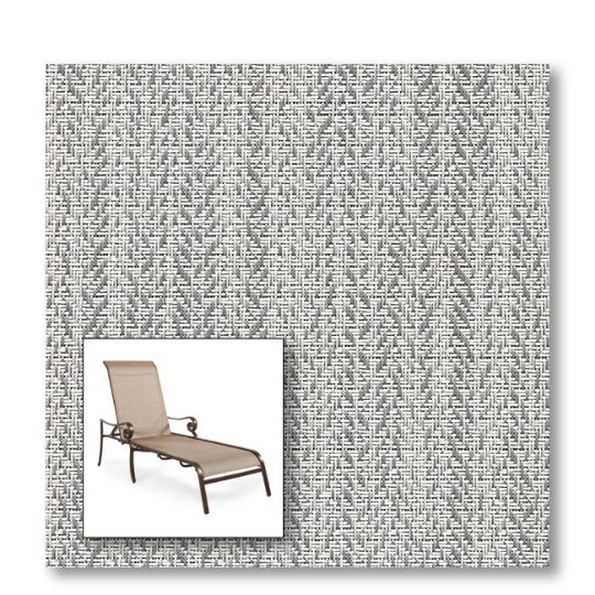 Two piece patio chair slings.
