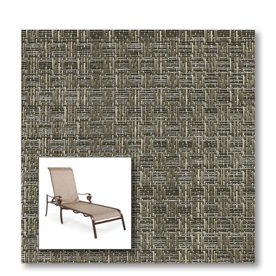 Two piece patio chair slings.