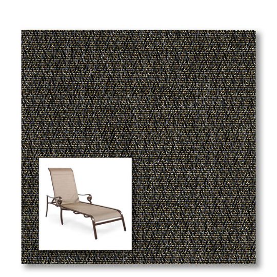 Two piece patio chair slings.