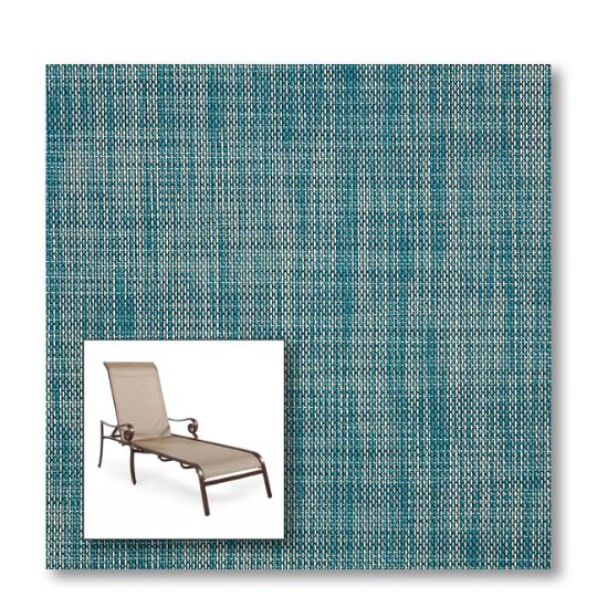 Two piece patio chair slings.