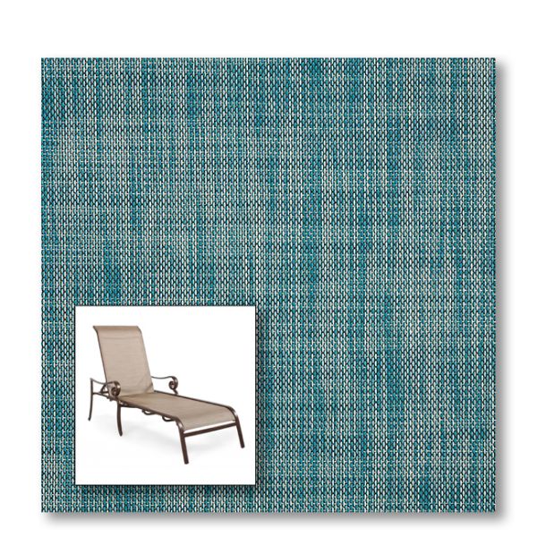 Two piece patio chair slings.