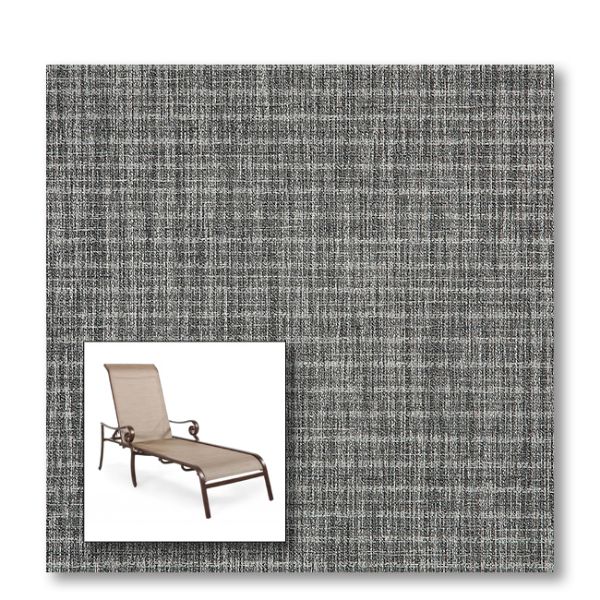 Two piece patio chair slings.