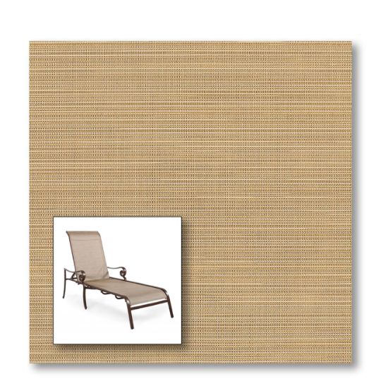 Two piece patio chair slings.