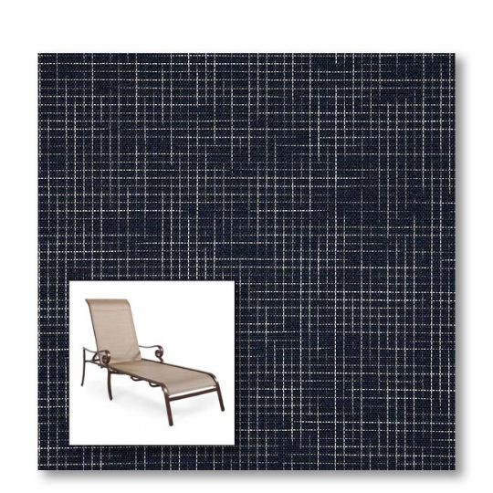 Two piece patio chair slings.
