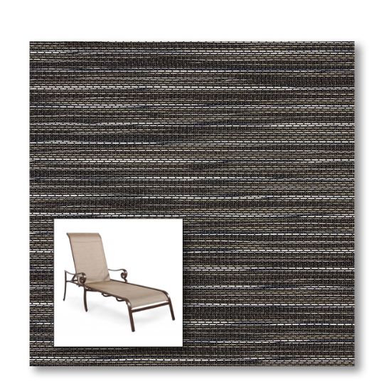 Two piece patio chair slings.