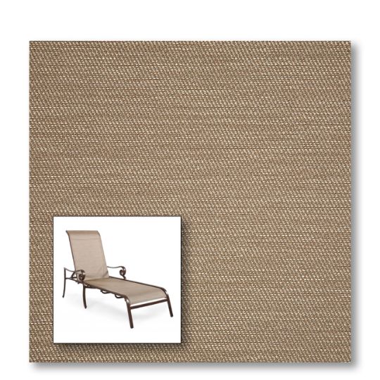 Two piece patio chair slings.