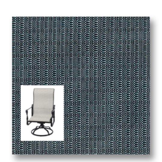 Twitchell Textilene Sunsure Laguna Patio Chair Replacement Sling Fabric