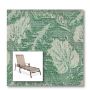Two piece patio chair slings.