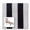 Two piece patio chair slings.