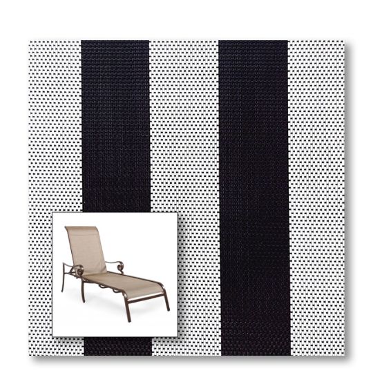 Two piece patio chair slings.