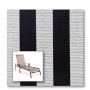 Two piece patio chair slings.
