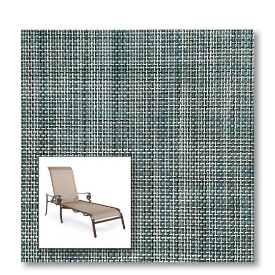 Two piece patio chair slings.