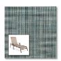 Two piece patio chair slings.