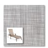 Two piece patio chair slings.
