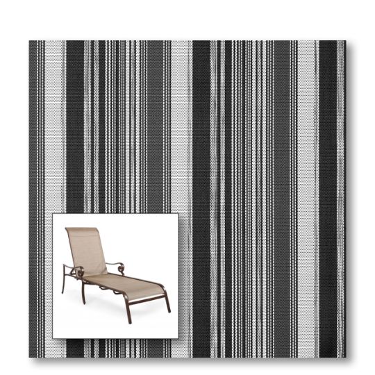 Two piece patio chair slings.