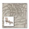 Two piece patio chair slings.