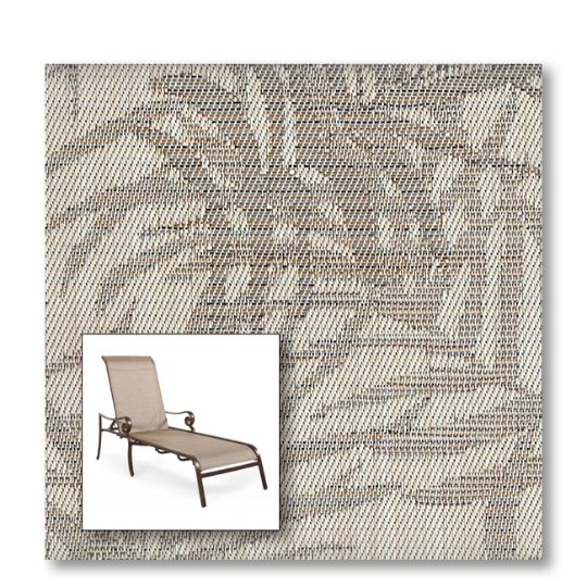 Two piece patio chair slings.