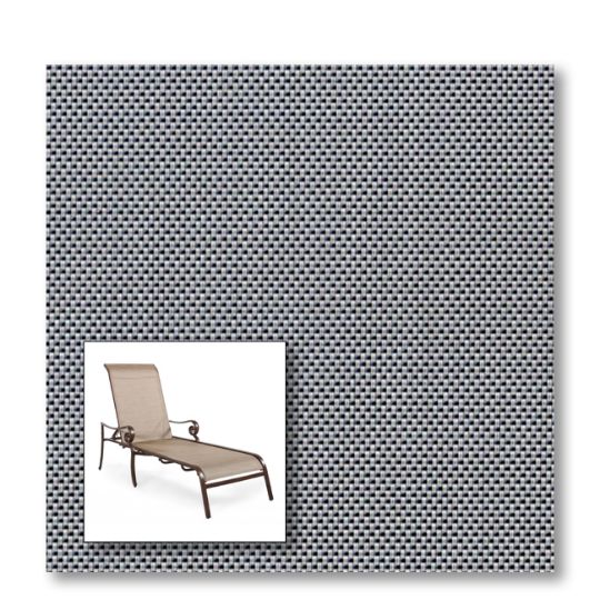 Two piece patio chair slings.