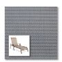 Two piece patio chair slings.