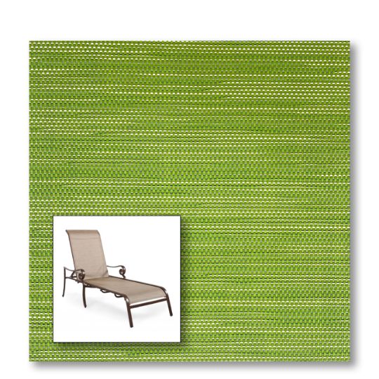 Two piece patio chair slings.